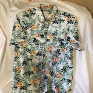 Cactus man Tropical Mens Shirt Medium